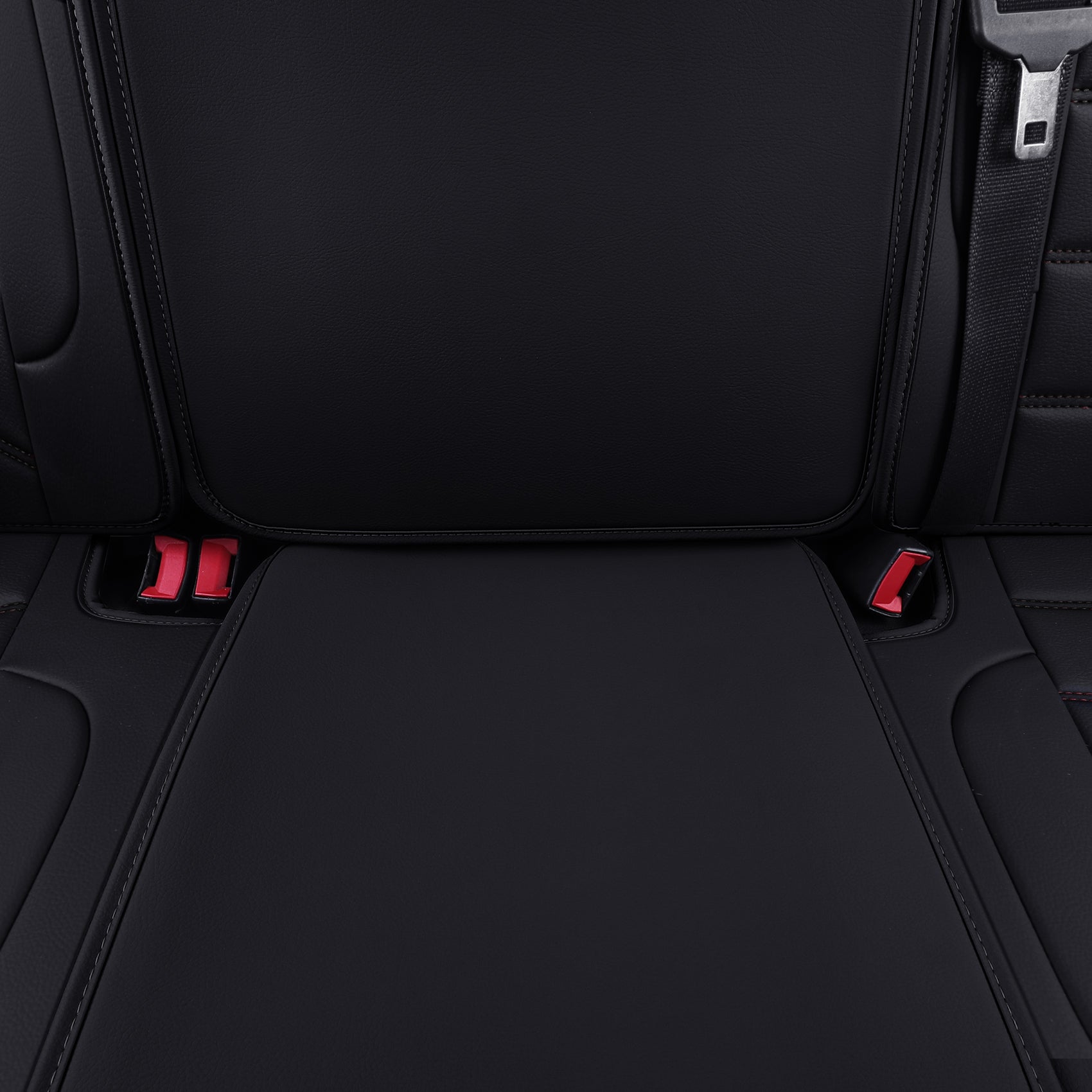 LUCKYMAN CLUB Silverado-Sitzbezüge passend für 2007–2024 Chevy Silverado Sierra 1500/2500 HD / 3500 HD Crew, Double, Extended Cab mit wasserdichtem Kunstleder 