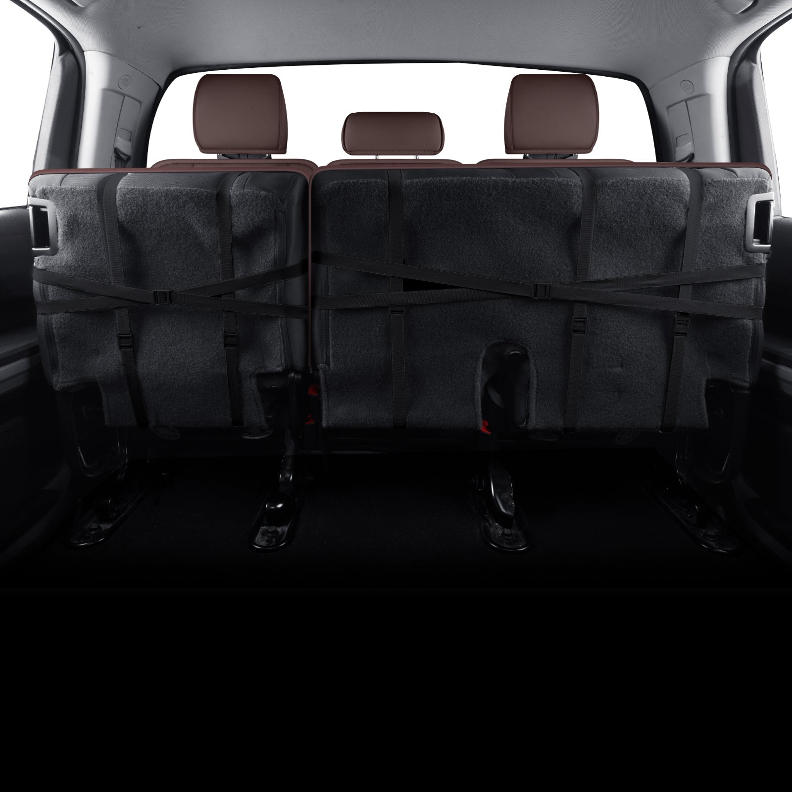 LUCKYMAN CLUB Tundra Seat Covers, Fit 2014-2025 Tundra Full Set Crew/CrewMax Cab, with Waterproof Faux Leather