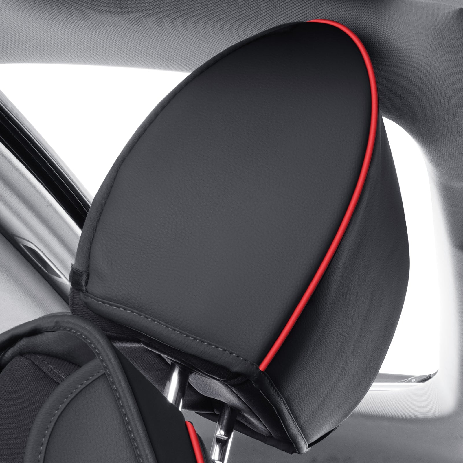 LUCKYMAN CLUB Tundra Seat Covers, Fit 2014-2025 Tundra Full Set Crew/CrewMax Cab, with Waterproof Faux Leather