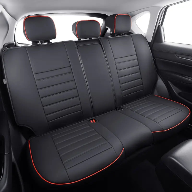 LUCKYMAN CLUB Mazda CX-5  Synthetic Leather Car Seat Cushion Protective Cover For 2016 2017 2018 2019 2020 2021 2022 2023 2024 2025